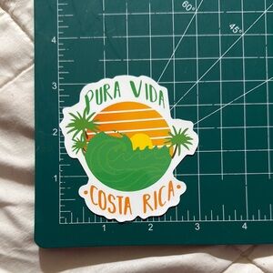 Pura Vida Costa Rica waterproof Sticker